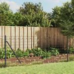 vidaXL Draadgaashek met grondankers 1,1x25 m, Verzenden, Nieuw, IJzer, 1 tot 2 meter