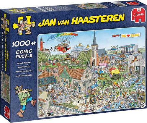 Jan van Haasteren - Rondje Texel (1000 stukjes) | Jumbo -, Hobby en Vrije tijd, Denksport en Puzzels, Nieuw, Verzenden