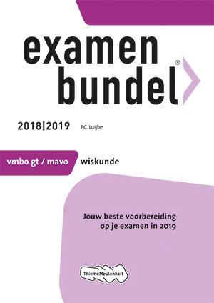 Examenbundel vmbo gtmavo Wiskunde 20182019 9789006429435, Boeken, Studieboeken en Cursussen, Zo goed als nieuw, Verzenden