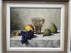Hollandse School (XX) - Stilleven met Glas en Peren, Antiek en Kunst