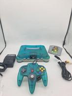 Nintendo - N64 - Funtastic - Ice Blue Console - Mario 64, Spelcomputers en Games, Nieuw