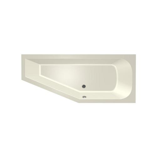 Hoekbad Xenz Lagoon Compact 170x75x45 cm Rechts Pergamon, Doe-het-zelf en Verbouw, Sanitair, Bad, Nieuw, Ophalen of Verzenden