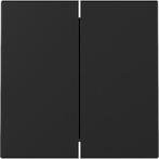 GIRA Systeem 55 Bedieningswip serie/wissel-wissel Mat Zwart, Ophalen of Verzenden, Nieuw