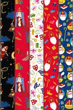 Rol Inpakpapier Sinterklaas diverse dessins, Ophalen of Verzenden, Nieuw