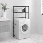 Wasmachine Rek Zwart - Ruimtebesparend | Retourdeal | 42%, Ophalen of Verzenden, Nieuw