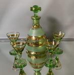 Boom De Rupel - Paul Heller - Drinkset (5) - Glas - Art Deco, Antiek en Kunst