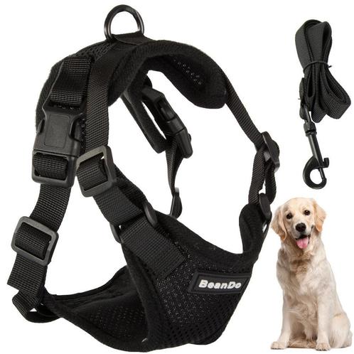 Bean Do Drukvrij Hondentuigje Met Riem - Anti Trek Tuig -, Dieren en Toebehoren, Overige Dieren-accessoires, Ophalen of Verzenden