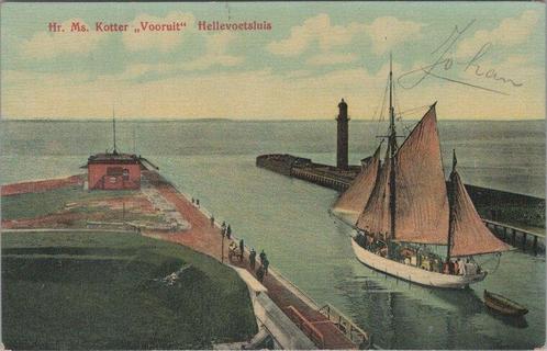 HELLEVOETSLUIS - Hr. Ms. Kotter Vooruit, Verzamelen, Ansichtkaarten | Nederland, Verzenden