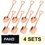 Fako Bijoux - Dessert Bestek - Schep & Schop - 8 Lepels -, Verzenden, Nieuw