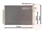 LUCHTCONDENSATOR VOOR CHEVROLET CAPTIVA KLAC 2006-2011, Ophalen of Verzenden, Nieuw