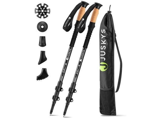 Veiling - Nordic Walking-wandelstokken - Incl. Accessoires, Sport en Fitness, Bergsport en Wandelen, Nieuw
