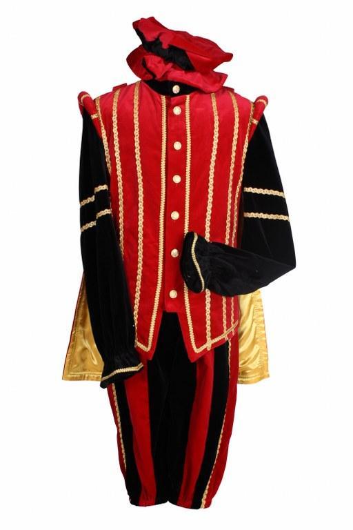 Piet Fluweel met Cape Marbella Ro-Zw - XL, Diversen, Sinterklaas, Verzenden