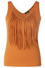 Singlet franjes country en western Maat:, Verzenden, Nieuw, Overige kleuren