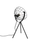 Industriële tripod tafellamp zwart verstelbaar - Hanze, Nieuw, Overige materialen, Industrieel, 50 tot 75 cm