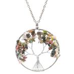 Fako Bijoux® - Ketting - Chakra Reiki - Levensboom XL -, Sieraden, Tassen en Uiterlijk, Kettingen, Verzenden, Nieuw