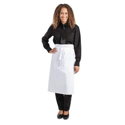 Whites standaard sloof wit | Polyester/katoen |, Zakelijke goederen, Horeca | Keukenapparatuur, Nieuw in verpakking, Verzenden