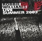 cd - Robbie Williams - Live Summer 2003, Verzenden, Zo goed als nieuw