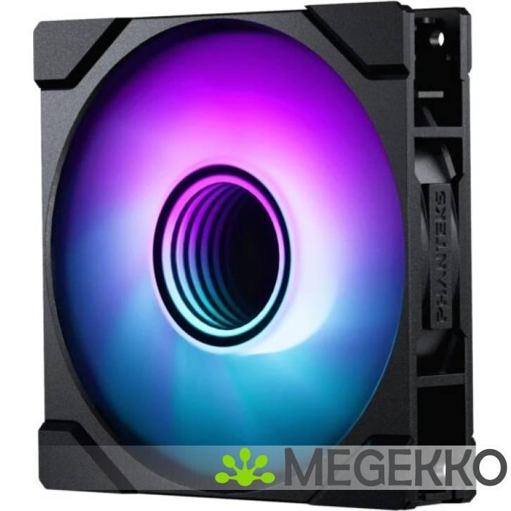 PHANTEKS M25 Gen2 PWM D-RGB Reverse Blade 120mm Black, Computers en Software, Computerkoelers, Nieuw, Verzenden