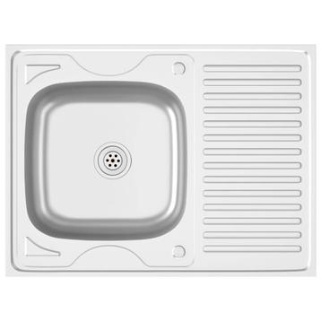 RVS Gootsteen 80cm | Retourdeal | 35% Korting beschikbaar voor biedingen