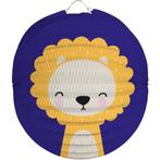 Lampion Rond Leeuw - 22cm, Kleding | Dames, Carnavalskleding en Feestkleding, Ophalen of Verzenden, Nieuw