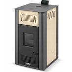 Pelletkachel cv - 17 kW - 30kg pellettank - creme zwart, Huis en Inrichting, Kachels, Ophalen of Verzenden, Nieuw