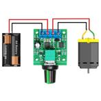 Mini DC Speed Controller - DC Motor Snelheid Regelaar - 2A, Hobby en Vrije tijd, Elektronica-componenten, Verzenden, Nieuw