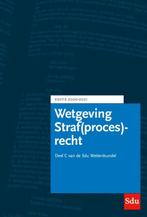 Sdu Wettenbundel Strafprocesrecht. Editie 2020 9789012406178, Verzenden, Zo goed als nieuw