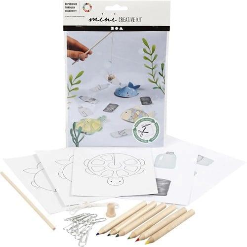 DIYkit Pakket Hobbyset Visspel zelf maken, Hobby en Vrije tijd, Knutselen, Nieuw, Ophalen of Verzenden