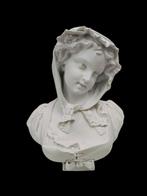 Sèvres Style - sculptuur, Fanchonnette - 41 cm - Biscuit