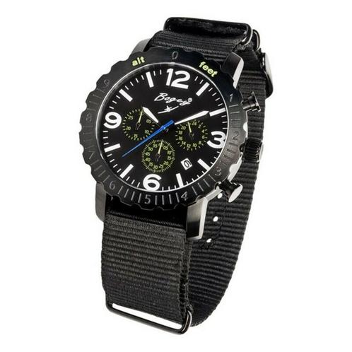 Horloge Heren Bogey BSFS002GRBK (Ø 44 mm), Sieraden, Tassen en Uiterlijk, Zonnebrillen en Brillen | Heren, Verzenden