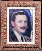 Hubert GLANSDORFF - Self-portraif in 1916, Antiek en Kunst