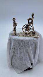 Amsterdam - Leesener - Miniatuur figuur - Man op hoge fiets