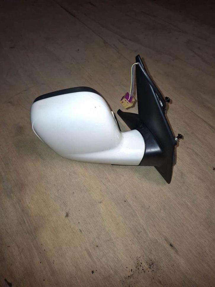 rechter spiegel wit volkswagen transporter t5 kast 8E, Auto-onderdelen, Carrosserie en Plaatwerk, Gebruikt, Volkswagen, Ophalen of Verzenden