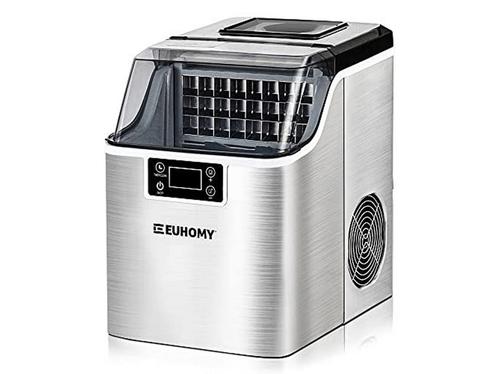 EUHOMY Ice Maker Machine Countertop, Huis en Inrichting, Woonaccessoires | Overige, Zo goed als nieuw, Verzenden