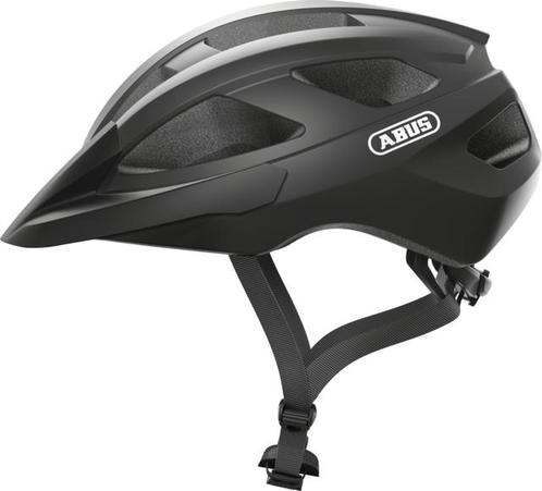 ABUS Macator Fietshelm - Zwart, Motoren, Kleding | Motorhelmen, M, Verzenden