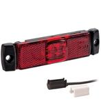LED markeringslicht rood  | 12-24v | 1,5mm² connector, Verzenden, Nieuw