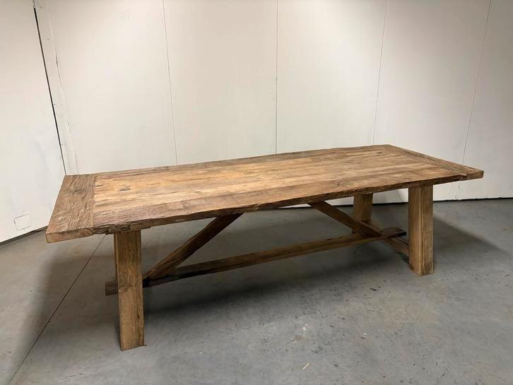 Unieke Oud Eiken Tafels op Maat, Huis en Inrichting, Tafels | Eettafels, Nieuw, Eikenhout