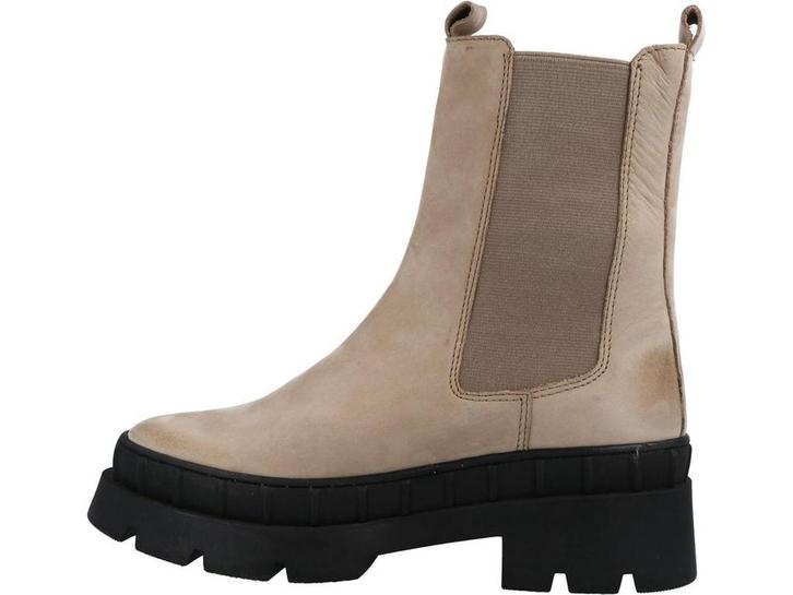 PS Poelman NORA - Dames Chelsea Boots - Suède leer - Beige, Kleding | Dames, Overige Dameskleding, Nieuw, Verzenden