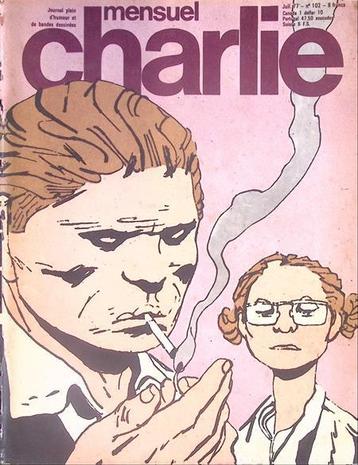 Charlie Mensuel juli 1977 (lijst optie, satirisch stripblad) beschikbaar voor biedingen