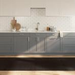 vidaXL Vloerkleed rechthoekig 100x400 cm bamboe donkerbruin, Verzenden, Nieuw, Bruin