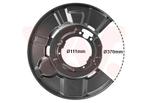 REMSCHIJF BESCHERMER VOOR BMW 1 E81/E82E/E87/E88 2004-2013, Auto-onderdelen, Remmen en Aandrijving, Ophalen of Verzenden, Nieuw