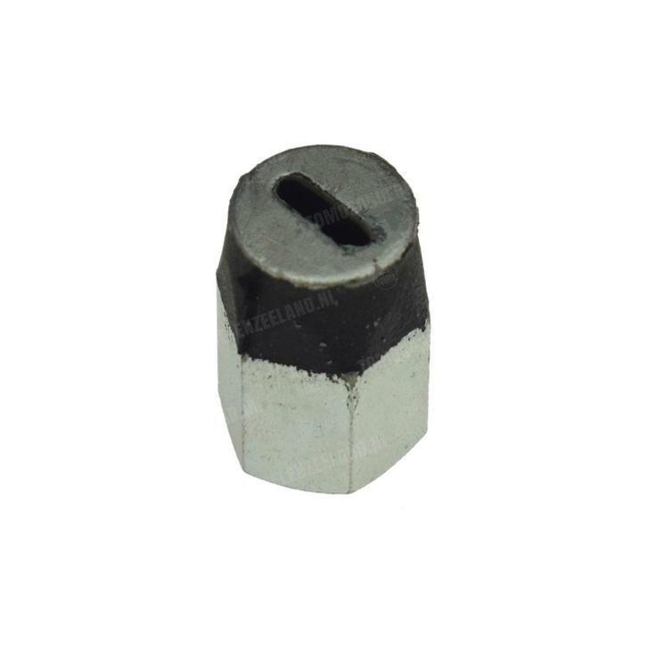 Tomos krukas vliegwiel moer M10x1 oliepomp, Fietsen en Brommers, Brommeronderdelen | Algemeen, Nieuw, Ophalen of Verzenden