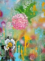 Laura Capellini - IL GIARDINO DI HANAKO #31 (XL) Acrylic, Antiek en Kunst
