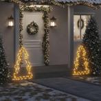 vidaXL Kerstverlichting kerstboom met grondpinnen 115 LEDs, Diversen, Kerst, Verzenden, Nieuw