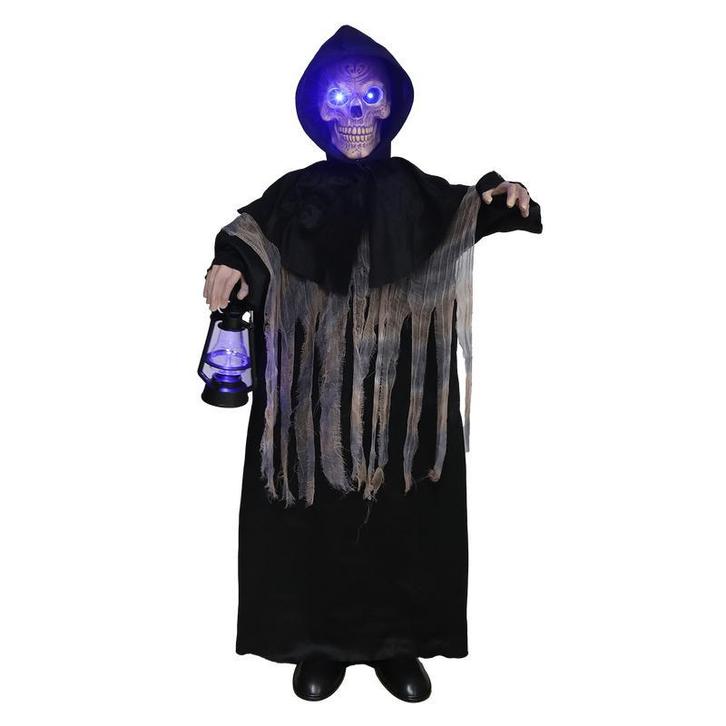 Halloween Magere Hein - 120 cm, Hobby en Vrije tijd, Feestartikelen, Nieuw, Verzenden