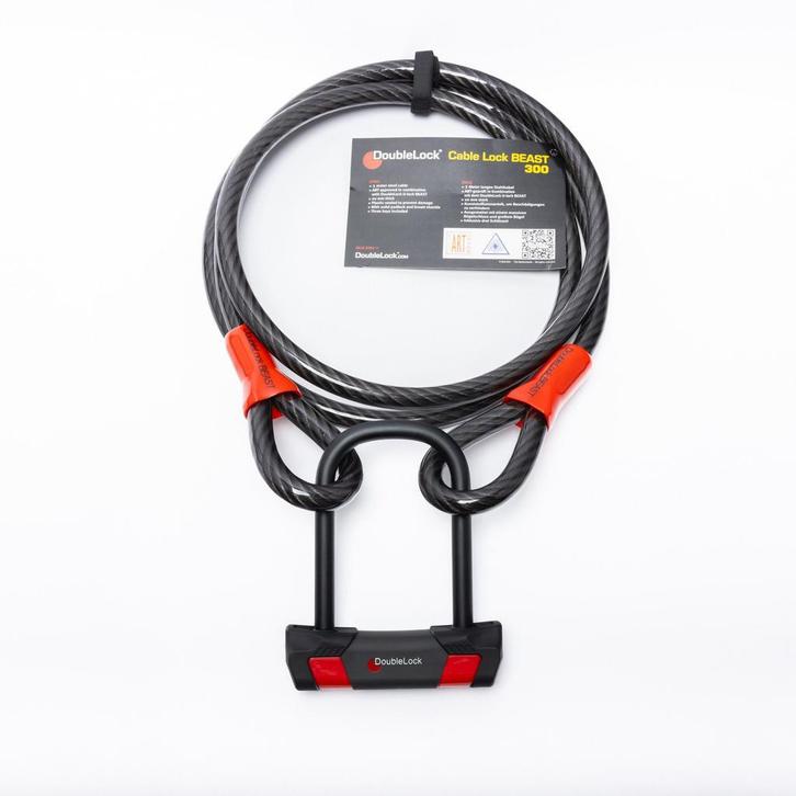 Doublelock Cable lock Beast 300 - ART - kabelslot -, Watersport en Boten, Buiten- en Binnenboordmotoren, Ophalen of Verzenden