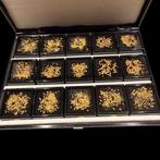 Unieke antieke collectie van inheemse goudklompjes uit