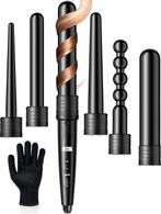 2dekans | VAIVE Krultang met 6 Opzetstukken - Haarkruller -, Ophalen of Verzenden, Zo goed als nieuw