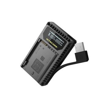 Nitecore UNK1 USB lader voor Nikon EN-EL14 EN-EL14a EN-EL15