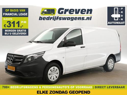 Mercedes-Benz Vito 114 CDI Lang AUT Airco Cam Trekh €311pm, Auto's, Bestelauto's, Automaat, Diesel, Wit, Mercedes-Benz, Verzenden